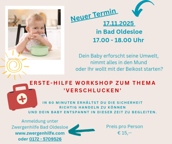Flyer Workshop Verschlucken