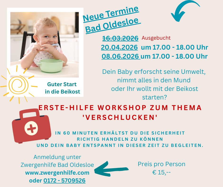 Teaser Workshop Erst Hilfe bei Verschlucken