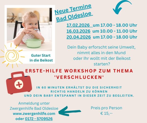 Teaser Workshop Erst Hilfe bei Verschlucken