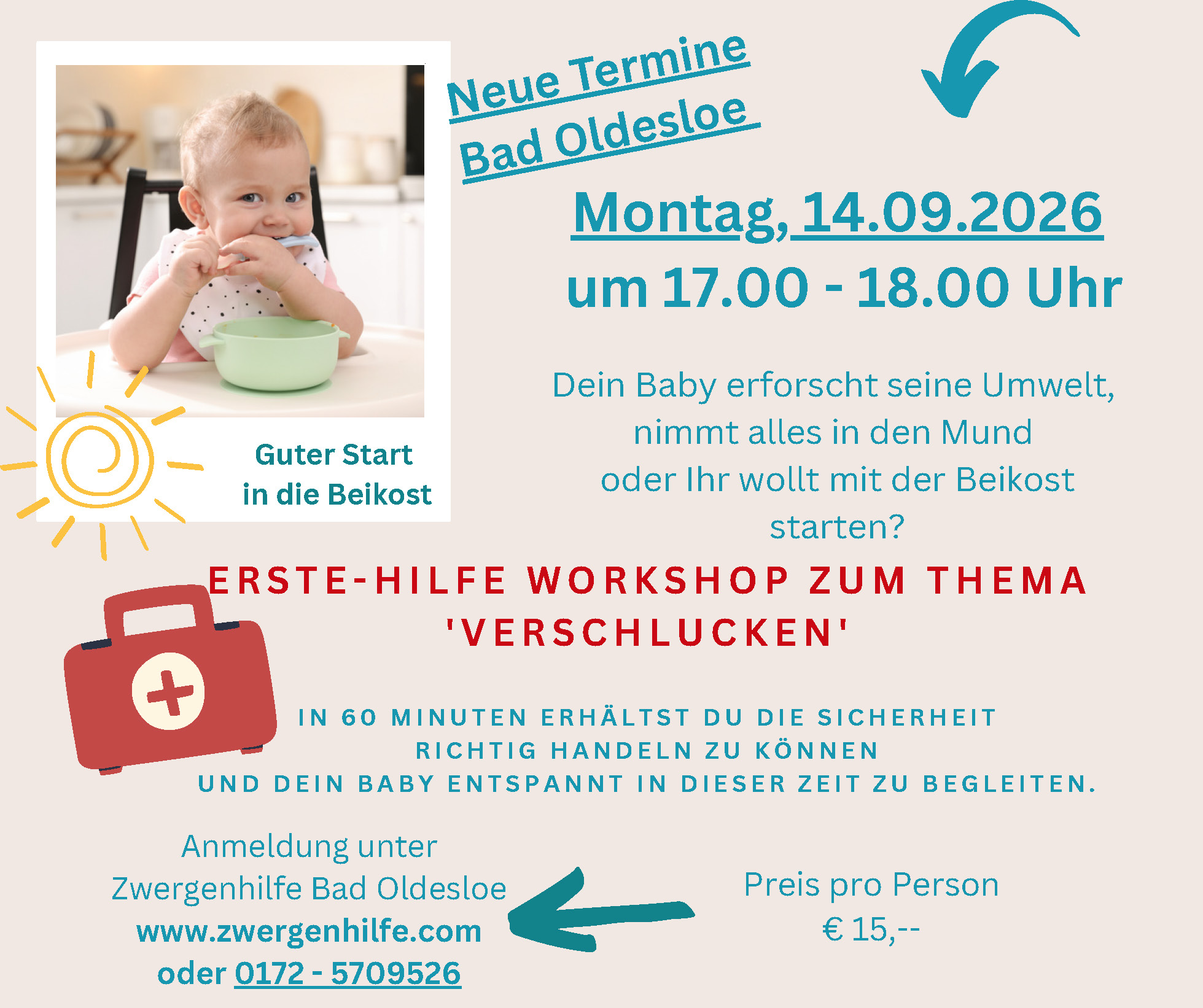 Teaser Workshop Erst Hilfe bei Verschlucken